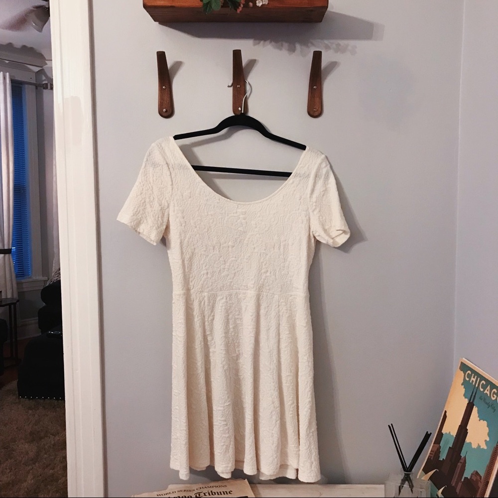 White dress from H&M